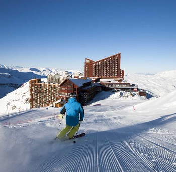 Esquiar a Valle Nevado